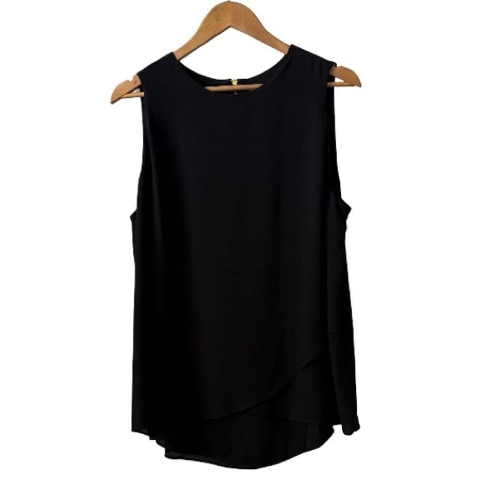 Chico's Black Sleeveless Blouse
